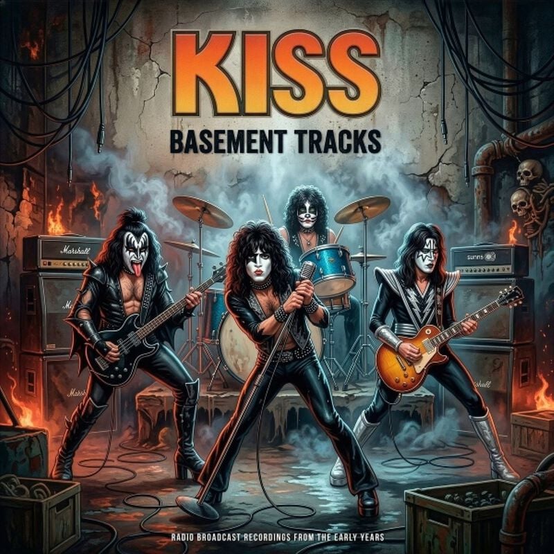 Basement Tracks von Kiss - LP (Coloured, Limited Edition, Standard)