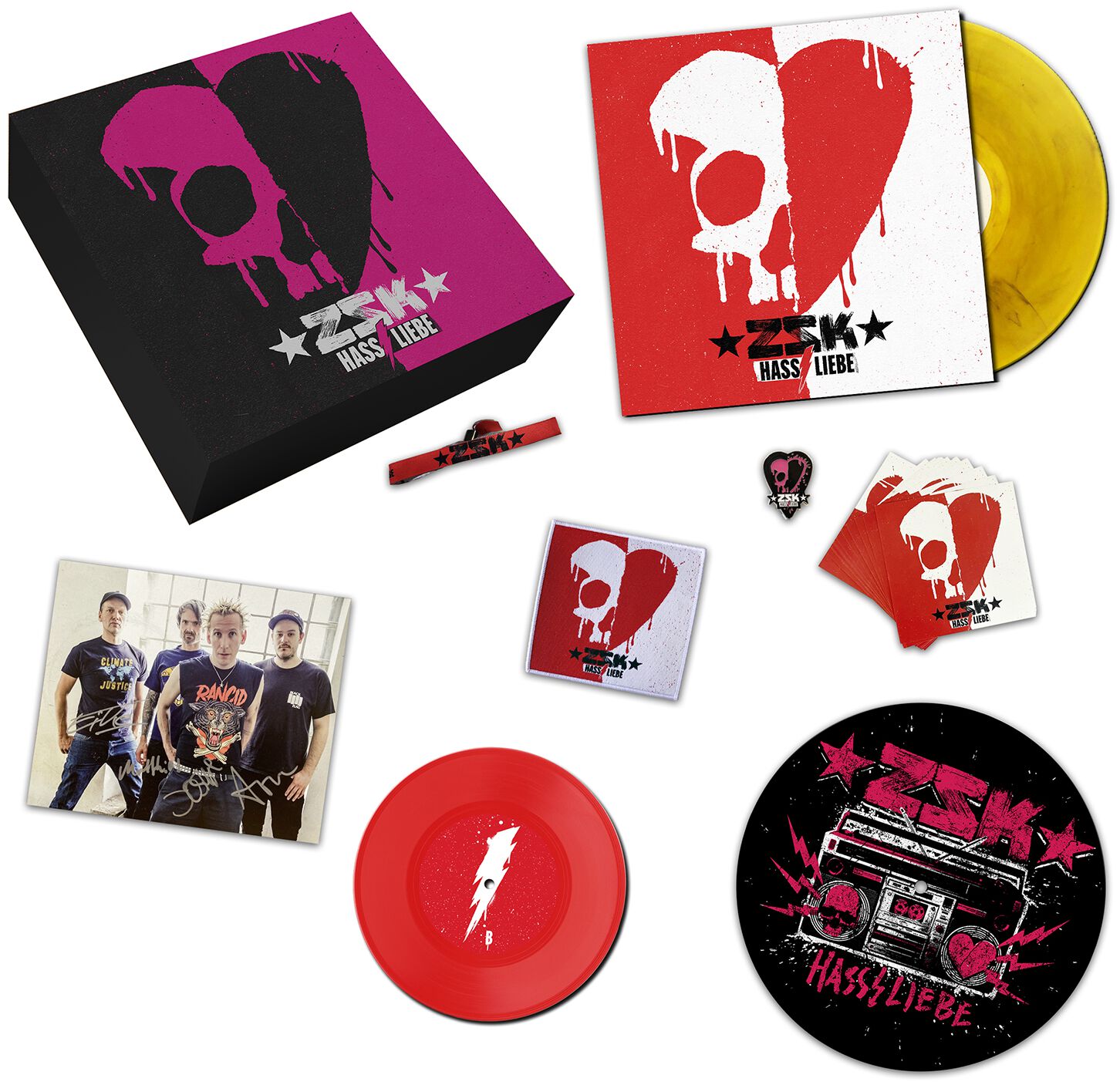 ZSK HassLiebe LP farbig
