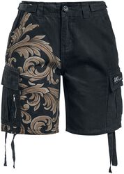 Shorts with ornaments, Black Premium by EMP, Short