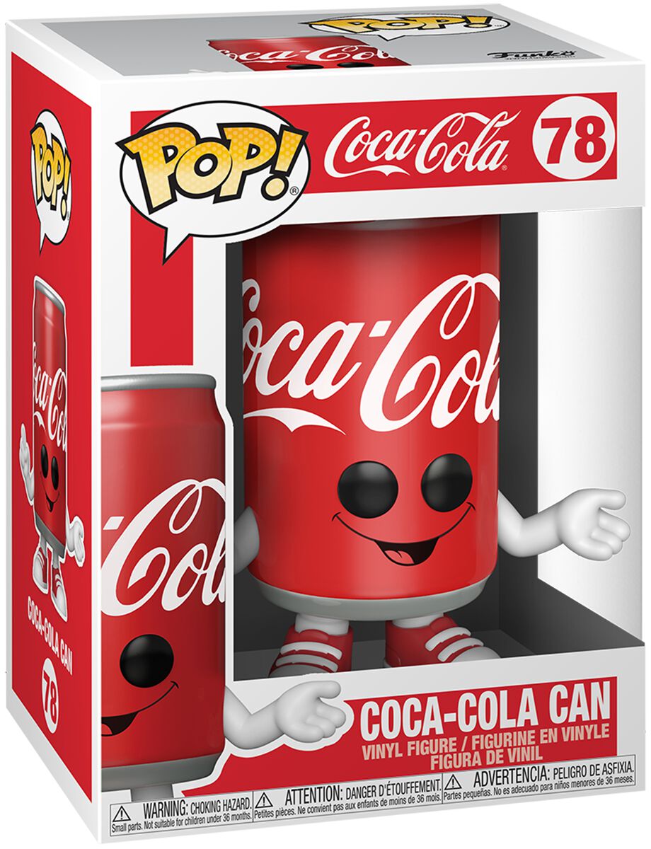 Coca Cola Cola Can Vinyl Figure 78 Funko Pop! multicolor
