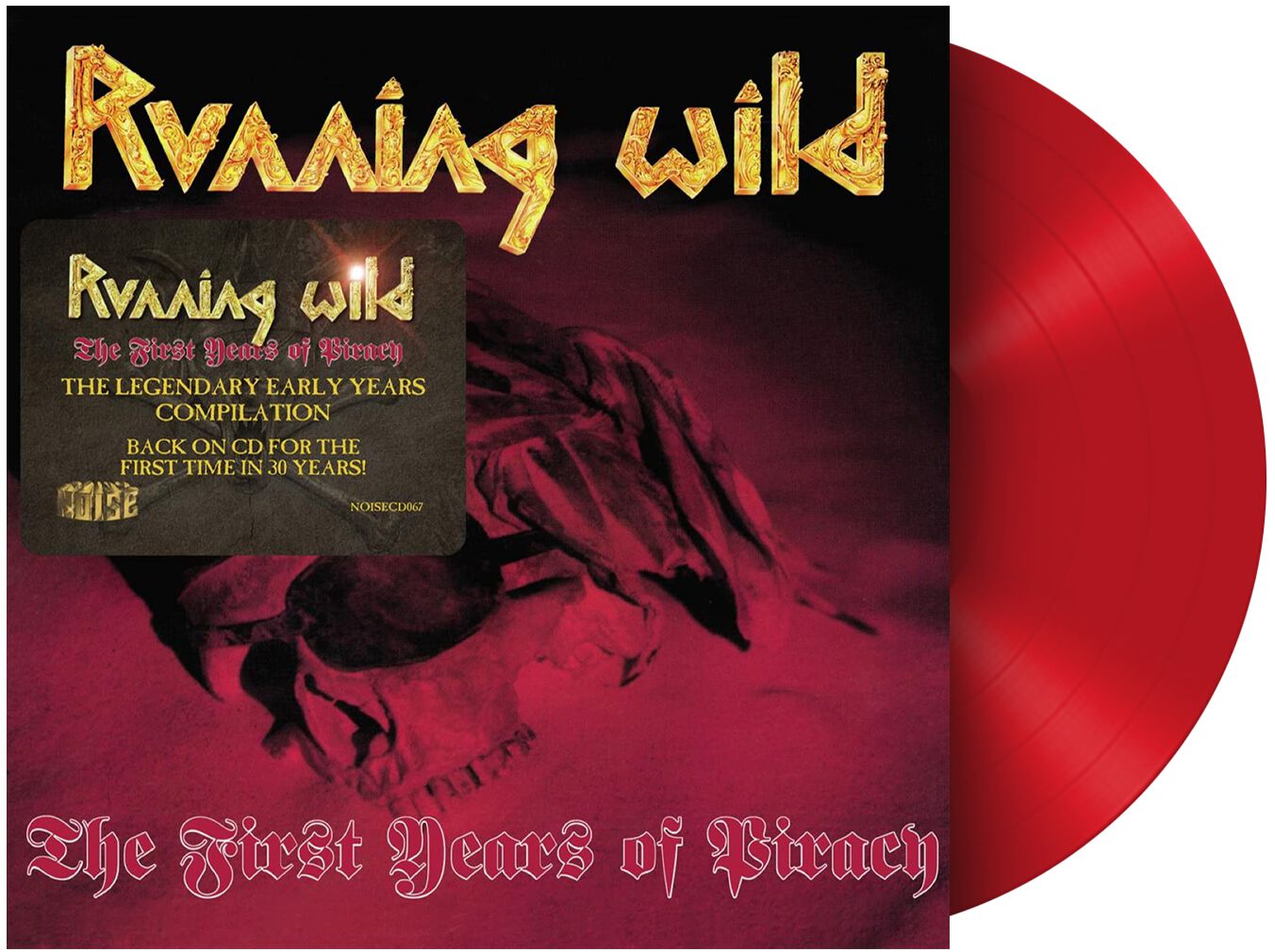 Levně Running Wild The first years of piracy LP červená