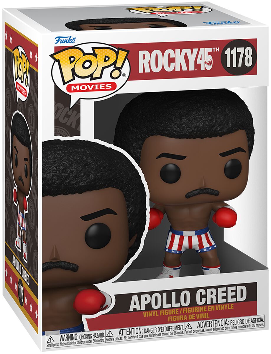 Rocky 45th Anniversary - Apollo Creed Vinyl Figure 1178 Funko Pop! multicolor