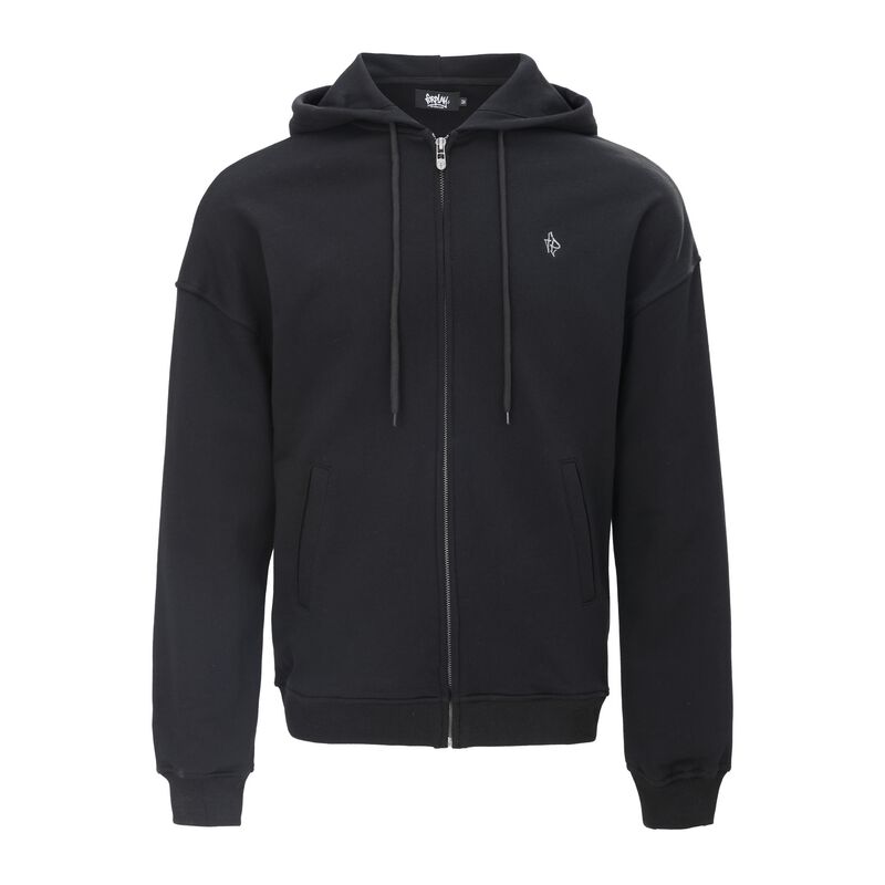 Forplay Kapuzenjacke - Zip Hoodie - S bis XXL - für Männer - Größe S - schwarz