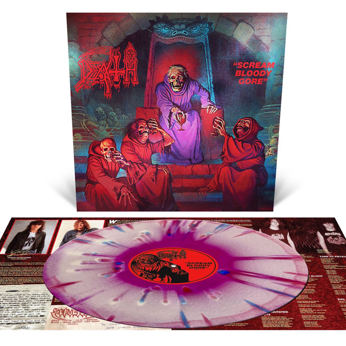 Death Scream Bloody Gore LP multicolor