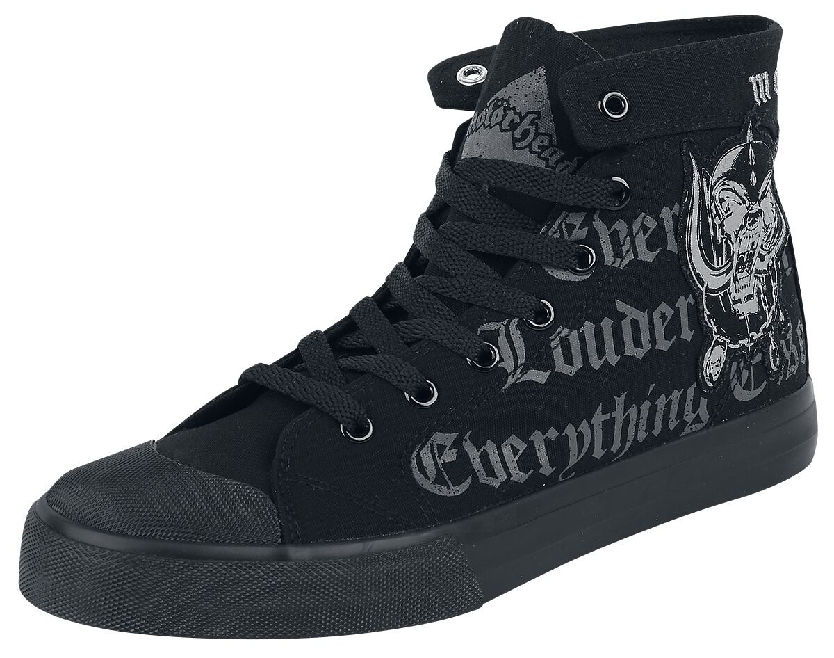 Motörhead EMP Signature Collection Sneaker high schwarz grau  - Onlineshop EMP