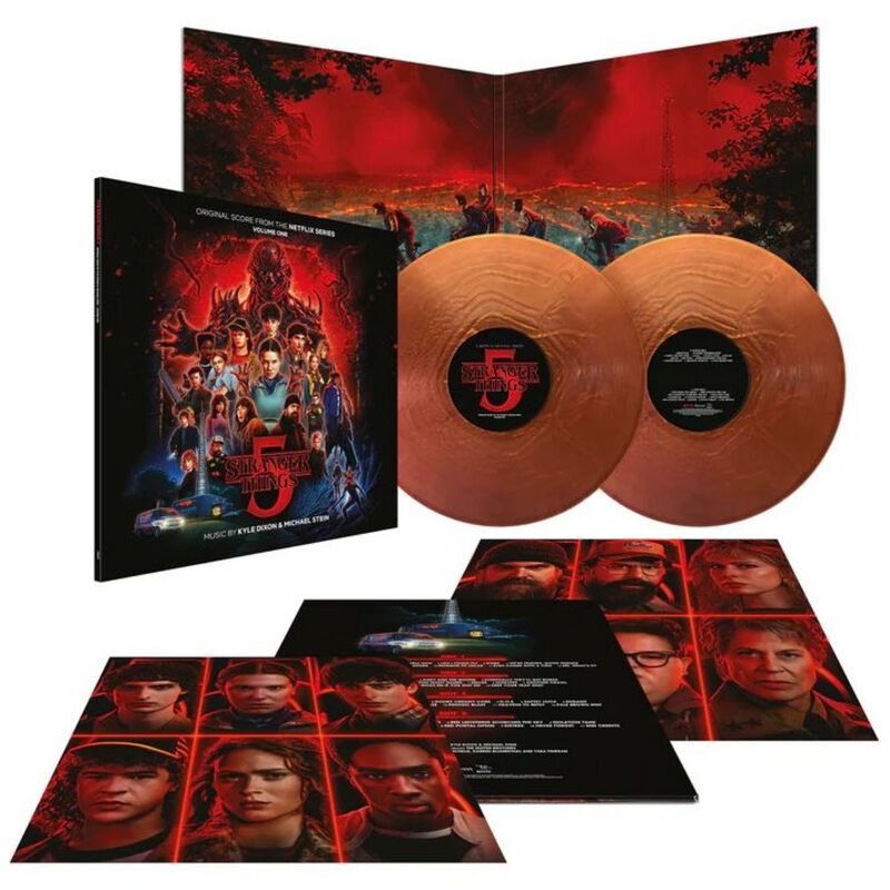 LP  di Stranger Things - Stranger Things 5 (Original Score - Volume1) - Non Specificato - standard