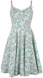Birdcage 50's Dress, Hell Bunny, Mittellanges Kleid