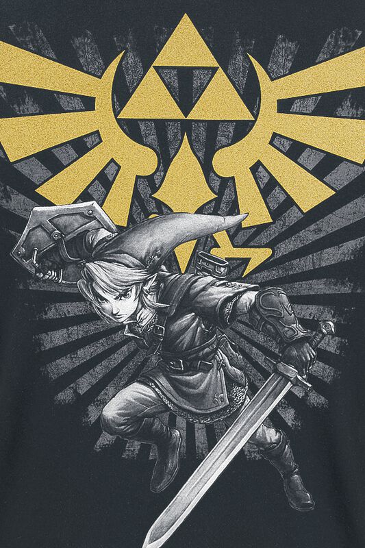 Männer Bekleidung Wingcrest - Triforce - Link | The Legend Of Zelda T-Shirt
