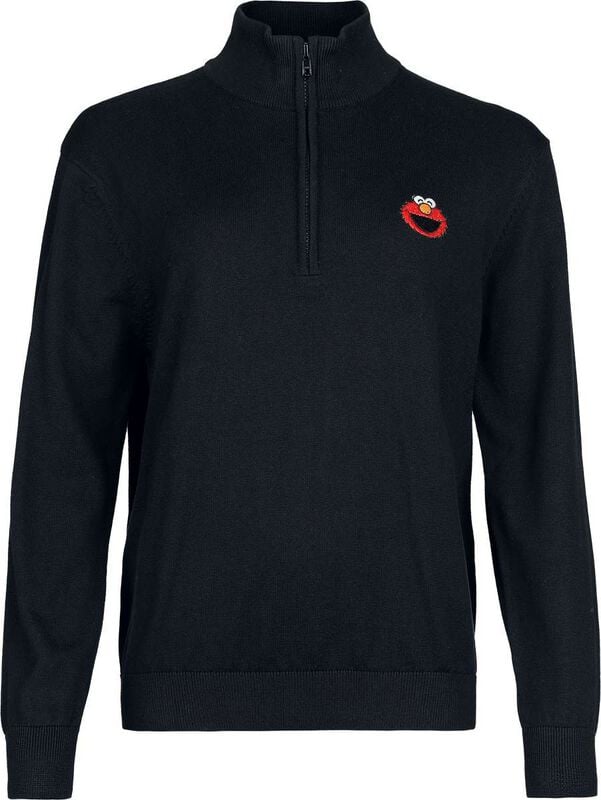 4250979884279 - Elmo Strickpullover schwarz in XL