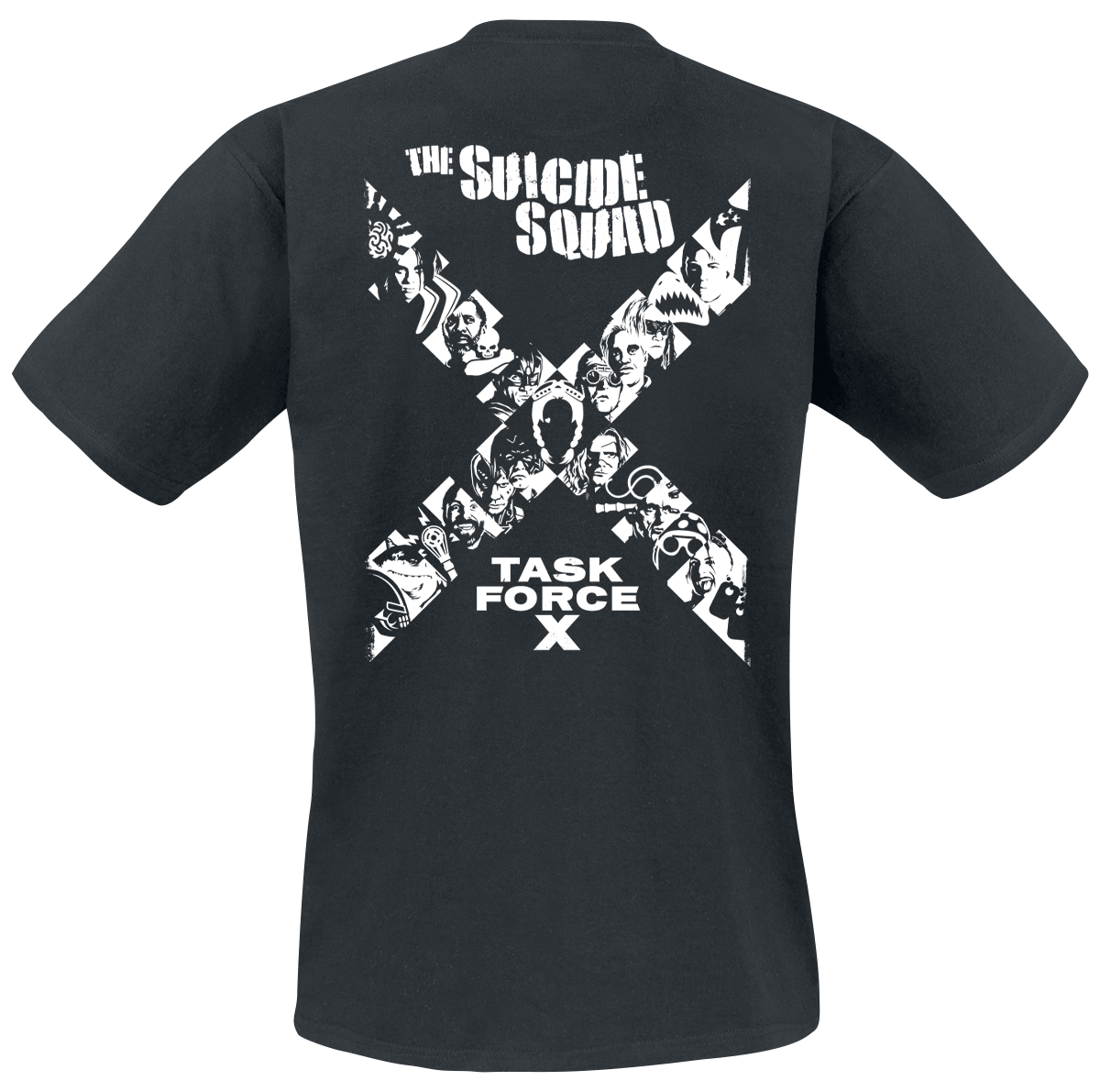 Suicide Squad - DC Comics T-Shirt - Task Force X - S bis M - für Männer - Größe M - schwarz  - EMP exklusives Merchandise!