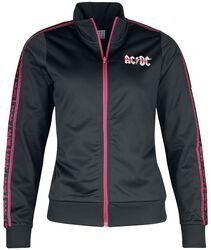 Amplified Collection - Ladies Taped Tricot Track Top, AC/DC, Trainingsjacke