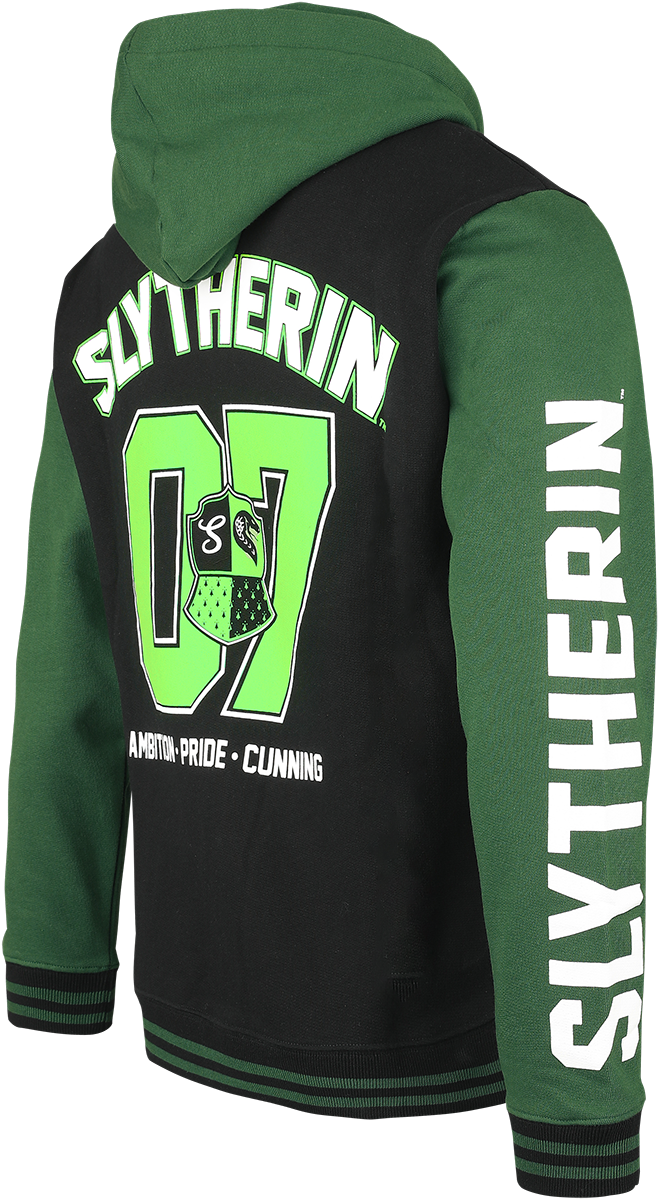 Harry Potter Slytherin Kapuzenjacke multicolor