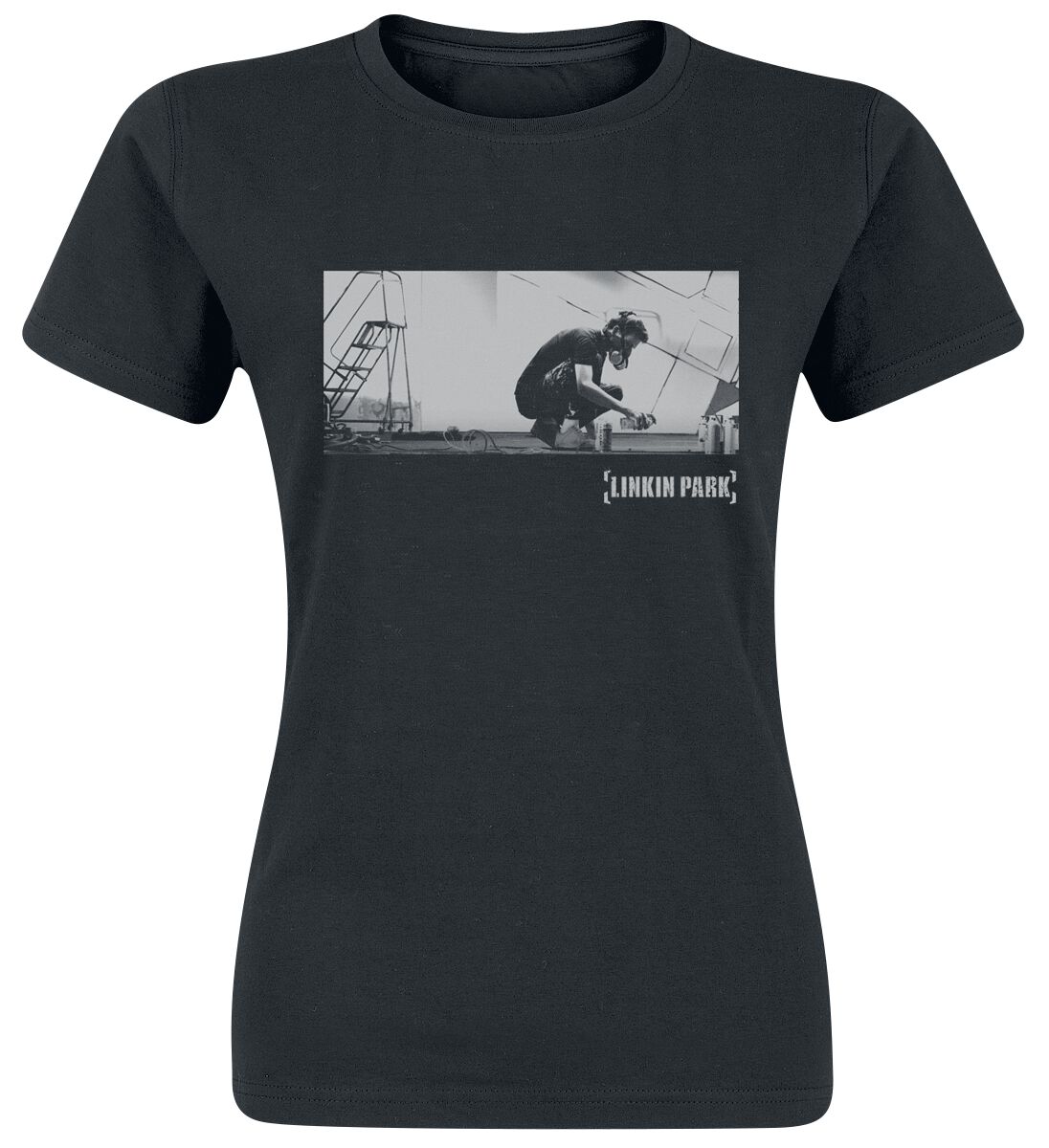 T-Shirt Manches courtes de Linkin Park - Meteora - S à XXL - pour Femme - noir