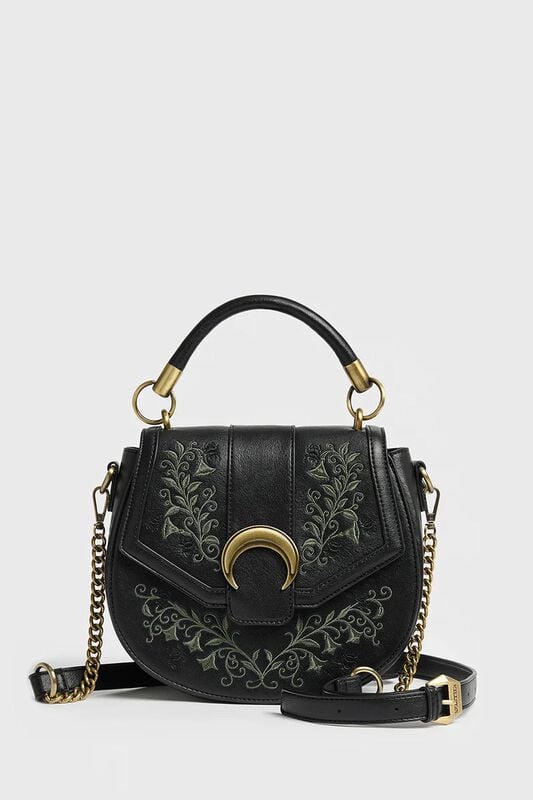 Killstar - Gothic Handtasche - Lunar Fern Embroidered Handbag - für Damen - schwarz