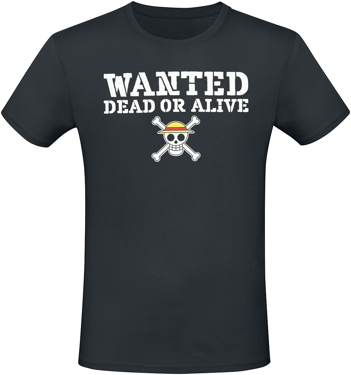 One Piece - Wanted - T-Shirt - schwarz - EMP Exklusiv!