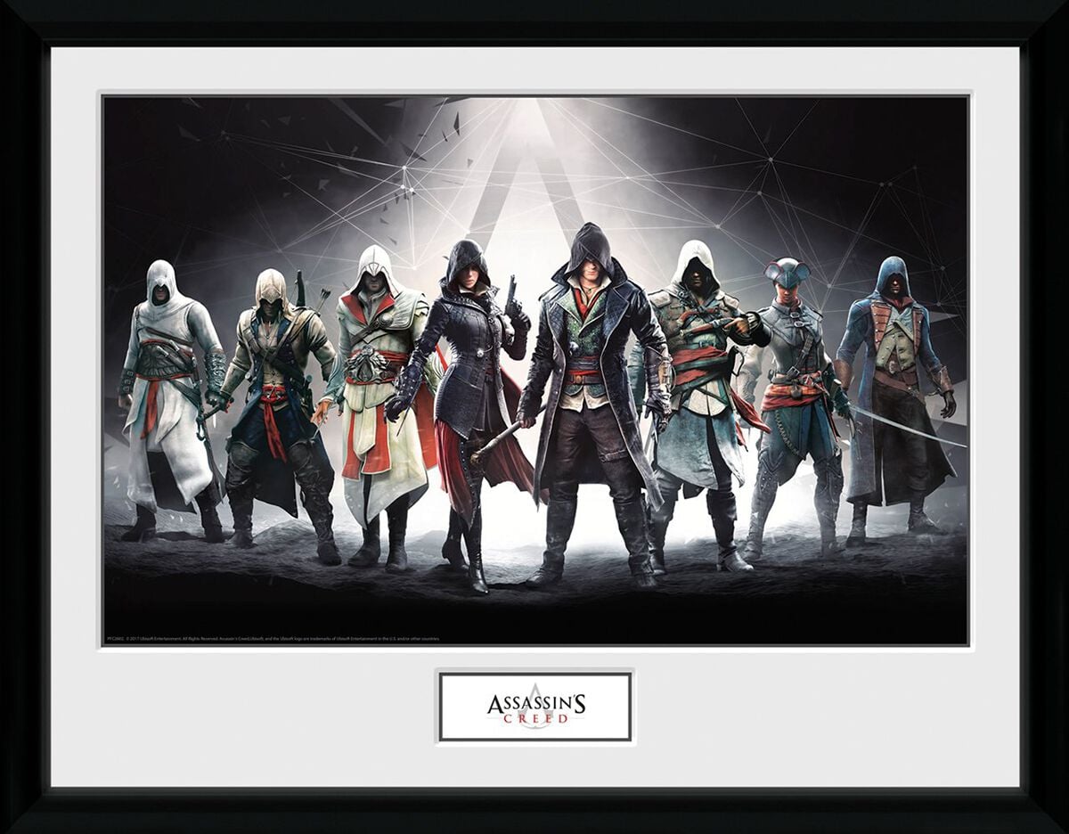 Assassin's Creed - Gaming Wanddecoratie - Characters - standaard