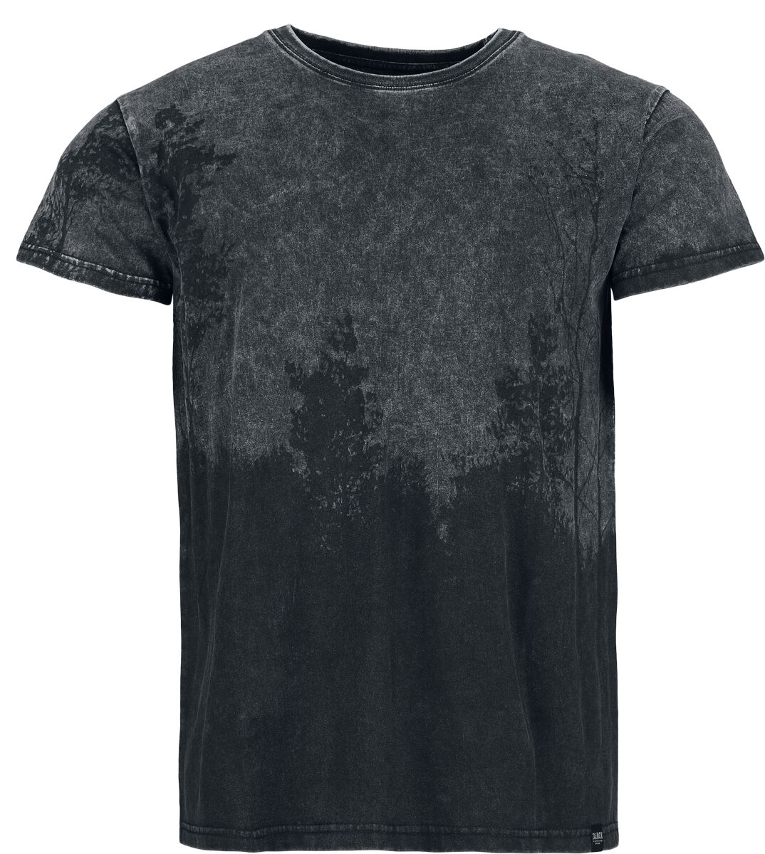 Black Premium by EMP Rooted in Reverence printed & washed T-Shirt T-Shirt schwarz in L
