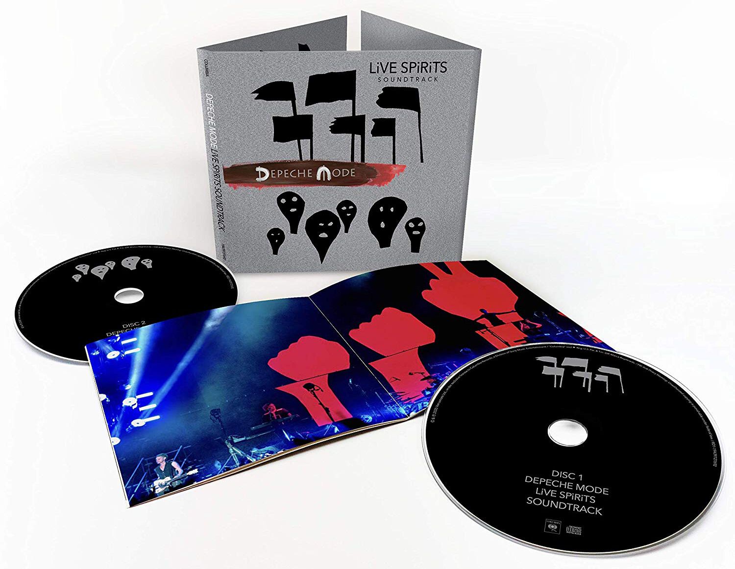 Image of Depeche Mode Live Spirits Soundtrack 2-CD Standard