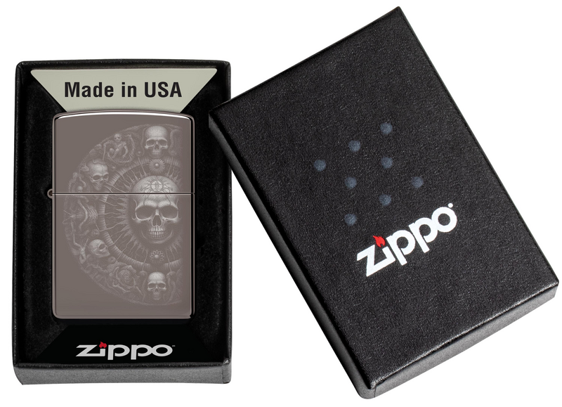 Thumbnail - ZIPPO Skull Mandala Feuerzeug multicolor