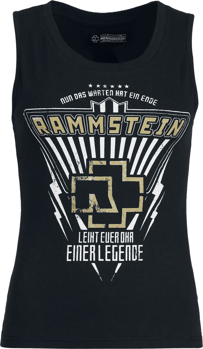 Top - Legende - S bis 3XL - für Damen - Größe XXL - schwarz - Lizenziertes Merchandise! - Frauen - female
