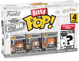 Hermine, Rubeus, Ron + Mystery Figur (Bitty Pop! 4 Pack) Vinyl Figuren, Harry Potter, Funko Bitty Pop!