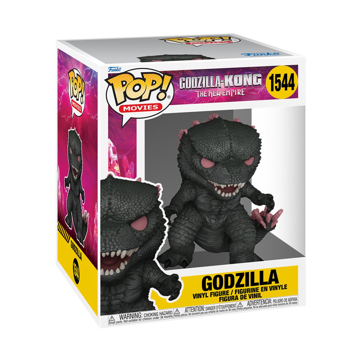 Levně Godzilla vs. Kong Vinylová figurka č.1544 The New Empire - Godzilla (Super Pop!) Sberatelská postava vícebarevný