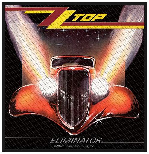 Image of ZZ Top Eliminator Patch multicolor
