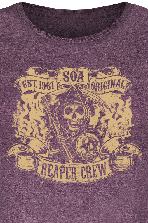 Sons Of Anarchy Reaper Crew T-Shirt rot