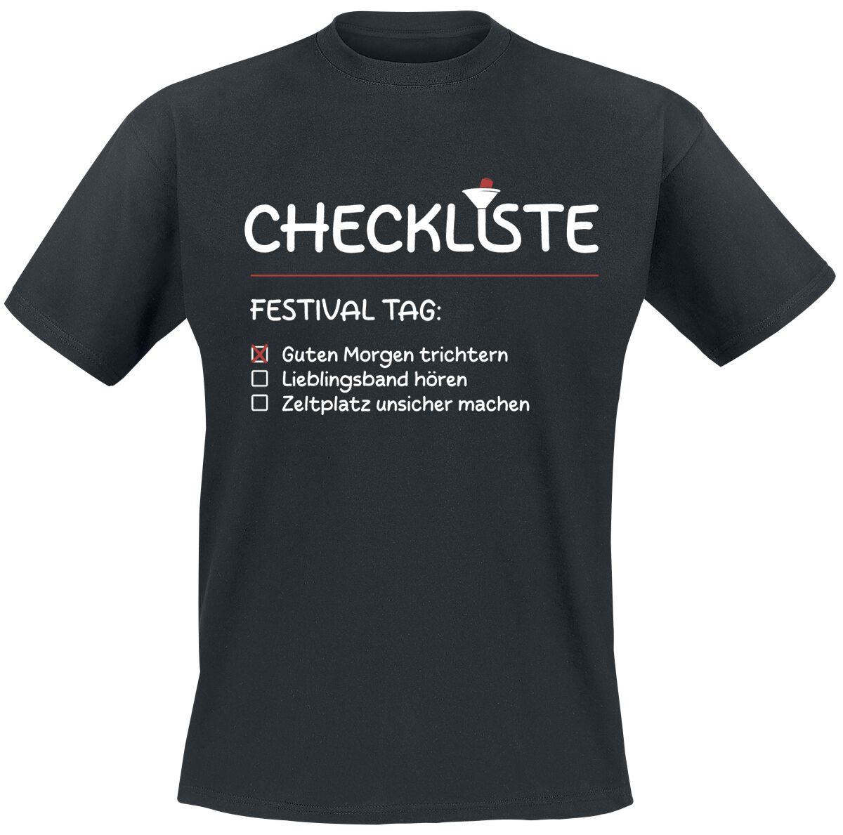 Slogans Fun TShirt Festival Checklist M to …