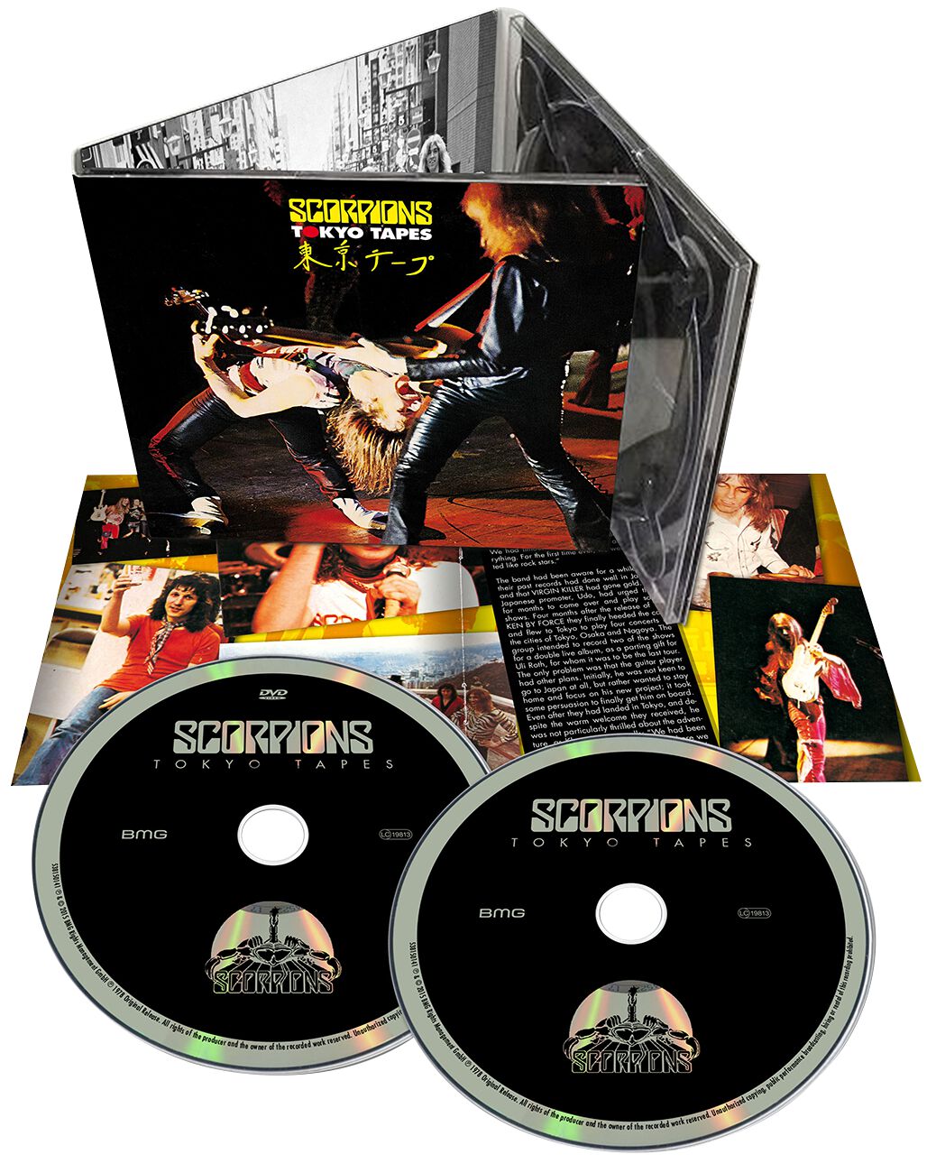 Levně Scorpions Tokyo tapes 2-CD standard