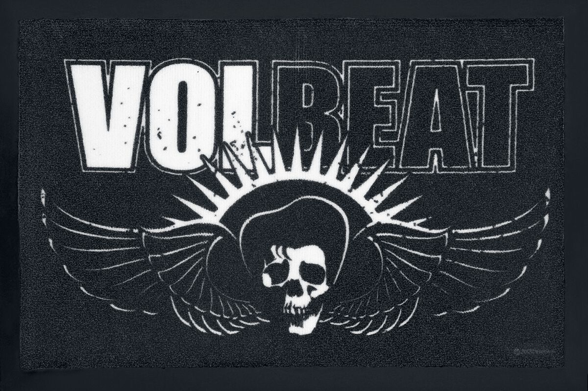Skull Fußmatte multicolor von Volbeat