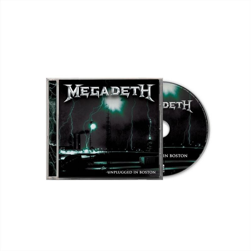 CD  di Megadeth - Unplugged In Boston - Non Specificato -