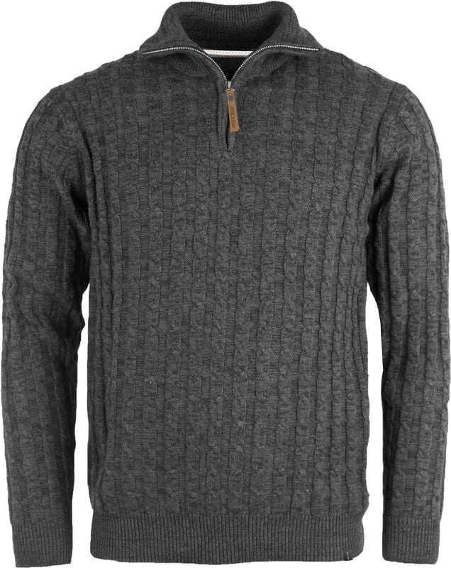Indicode Sweatshirt - INRufus - S bis XXL - für Männer - Größe M - grau