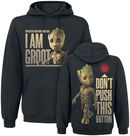 2 - Groot - Button, Guardians Of The Galaxy, Kapuzenpullover