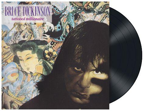 LP  av Bruce Dickinson - Tattooed millionaire -  -