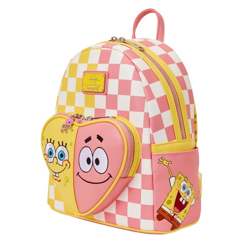 Mini zaino  di SpongeBob SquarePants - Loungefly - Spongebob & Patrick - Unisex - multicolore