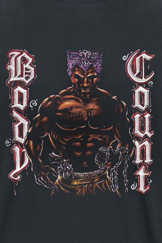 Band Merch Body Count Body Count 1992 Cover | Body Count T-Shirt