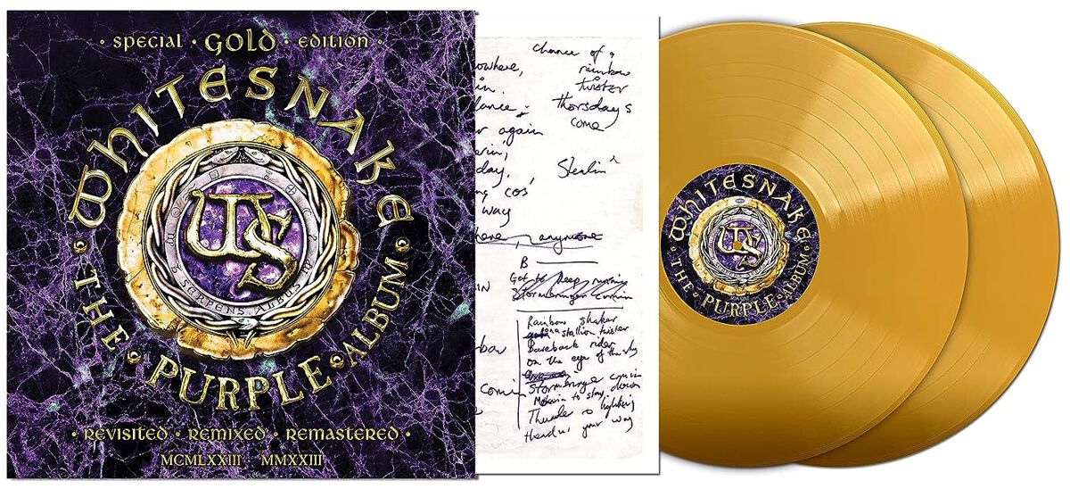 Whitesnake The purple album: Special gold edition LP multicolor