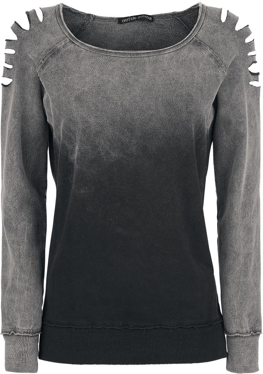Outer Vision Gills Sweatshirt grau in XL