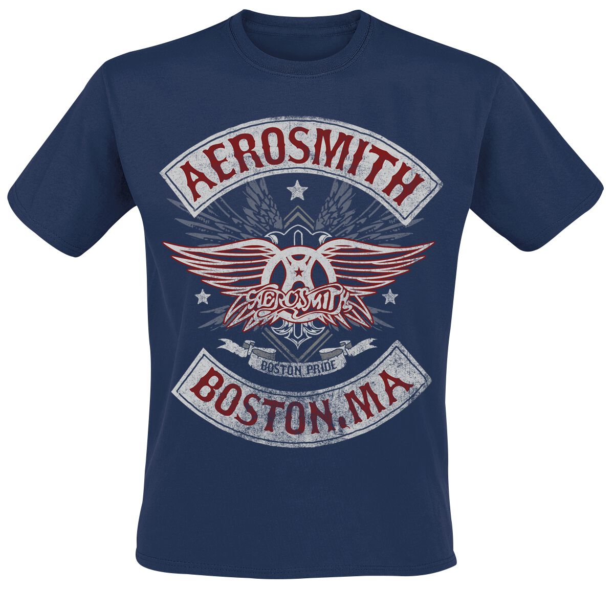 Image of Aerosmith Boston Pride T-Shirt navy