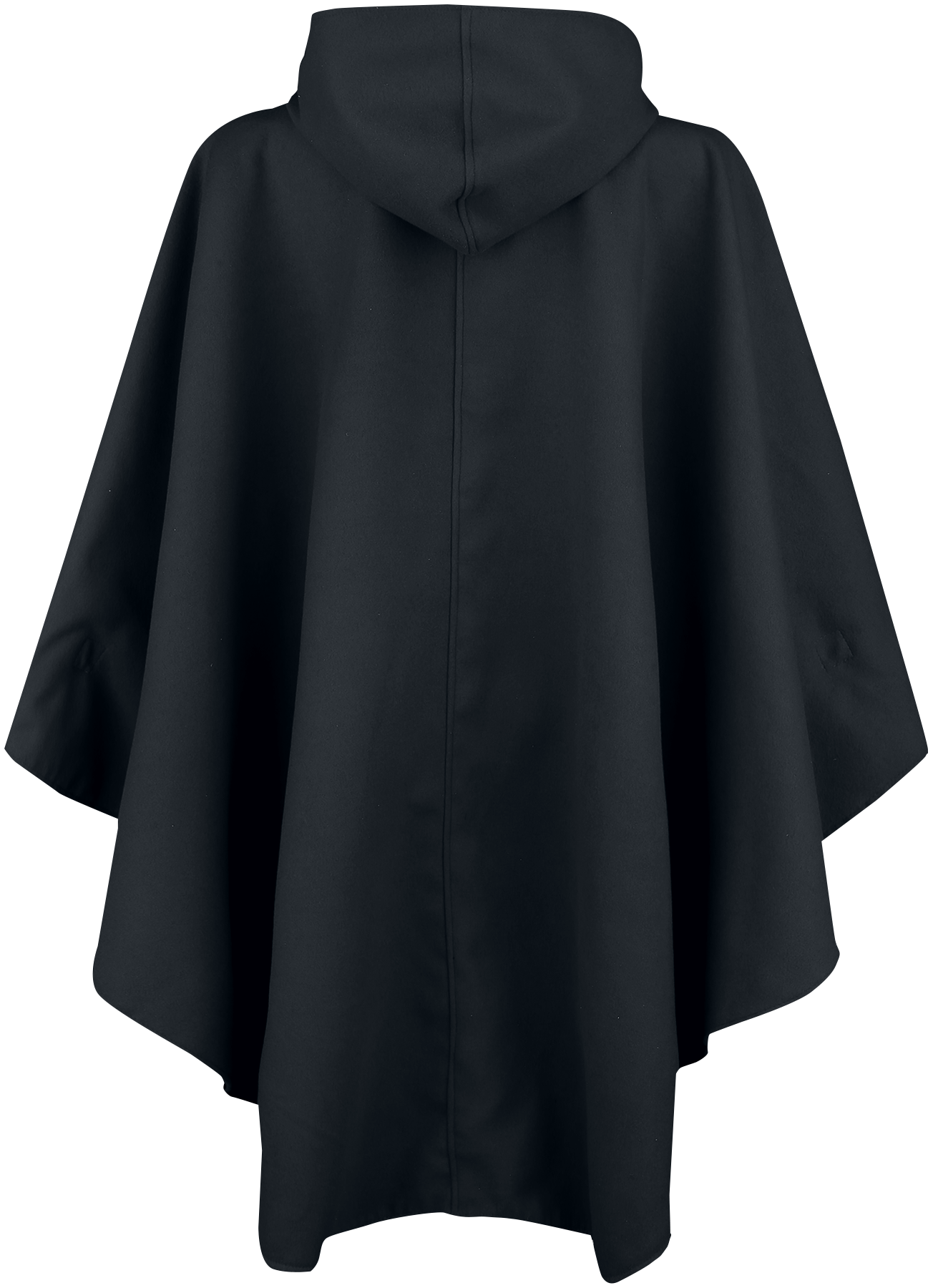 4060587837051 - schwarzes Cape mit Kapuze Cape schwarz in XS-M 4060587837051 - schwarzes Cape mit Kapuze Cape schwarz in XS-M