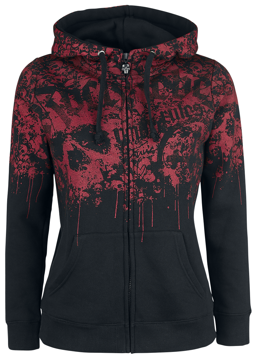4060587237271 - Freaking Out Loud Kapuzenjacke schwarz in XXL 4060587237271 - Freaking Out Loud Kapuzenjacke schwarz in XXL