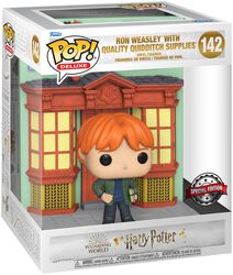 Ron Weasley with Quality Quidditch Supplies (Pop! Deluxe) Vinyl Figur 142, Harry Potter, Super Pop!