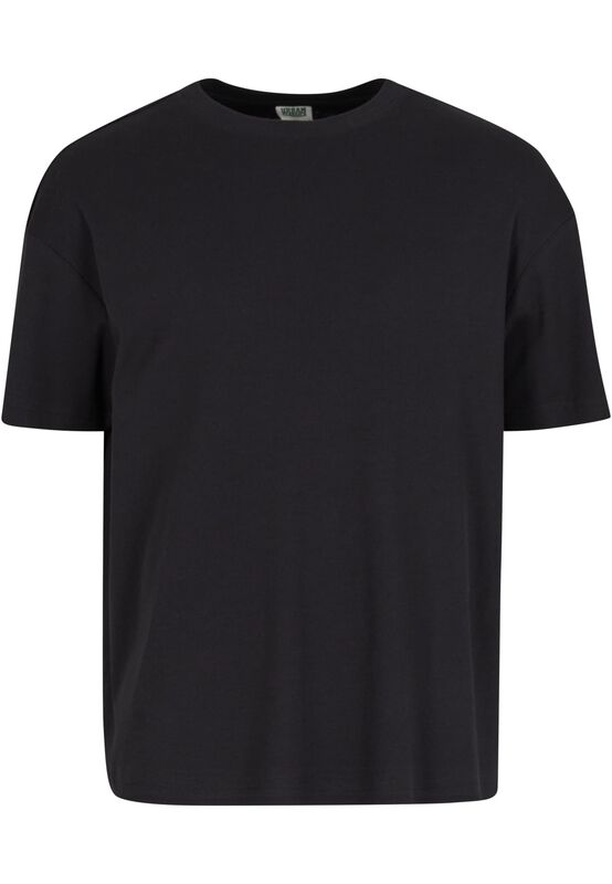 Urban Classics Rib Shortsleeve T-Shirt schwarz in M
