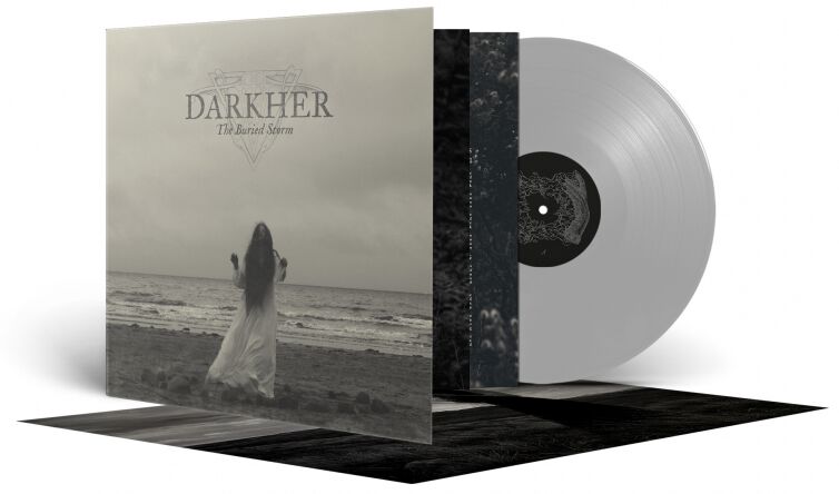 Image of Darkher The buried storm LP silberfarben