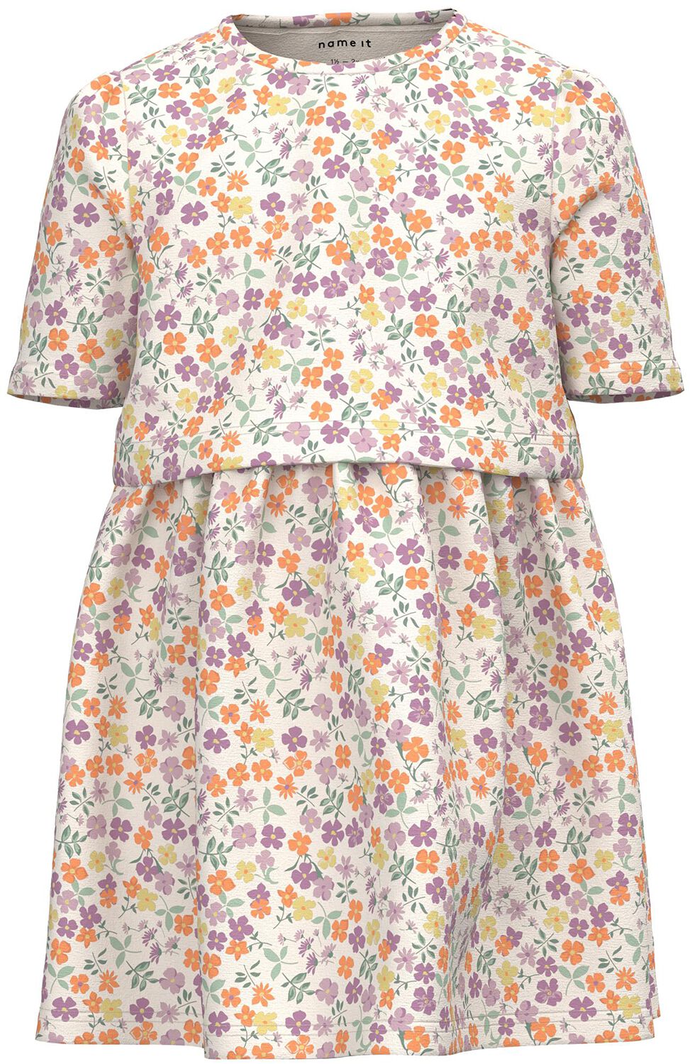 Jia Dress Flower Kleid multicolor von name it