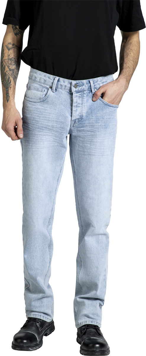 Thumbnail - Black Premium by EMP Johnny (Boot Cut) Jeans blau in W34L34