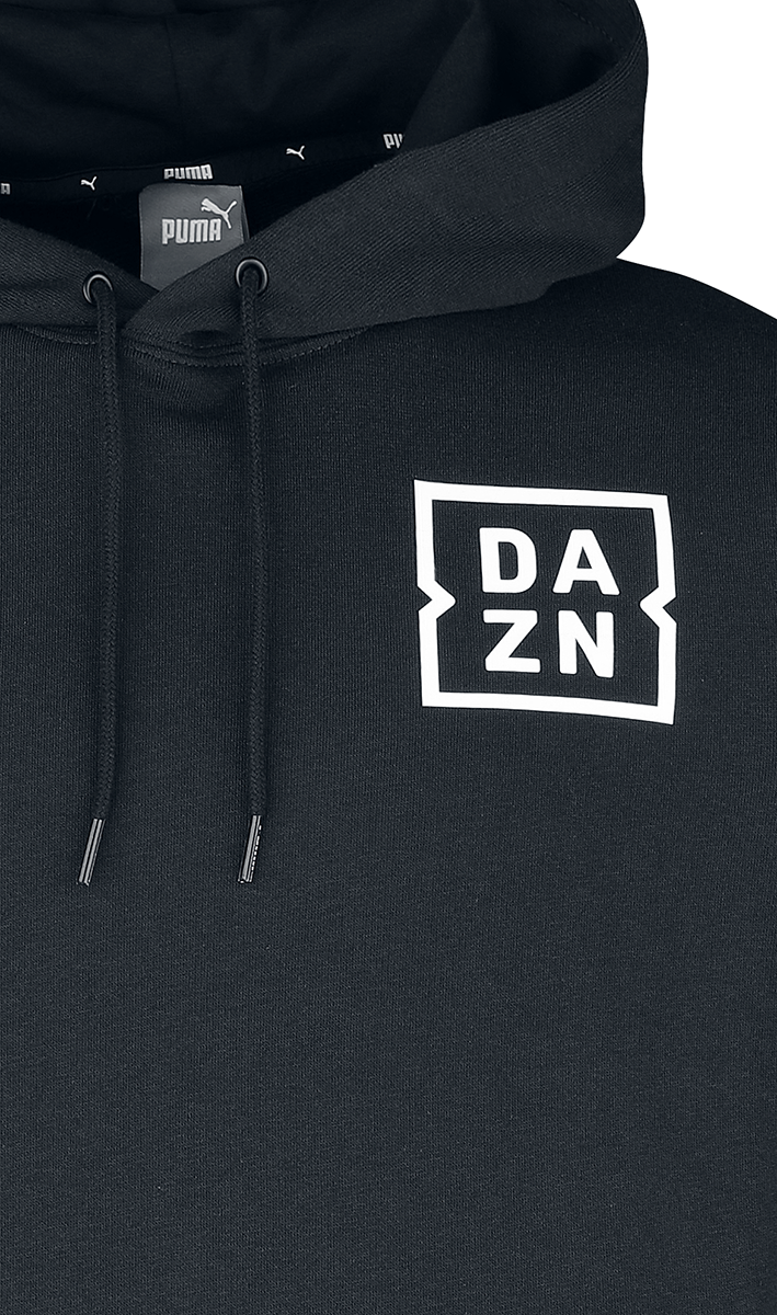 DAZN Classic Logo Hoodie Kapuzenpullover schwarz