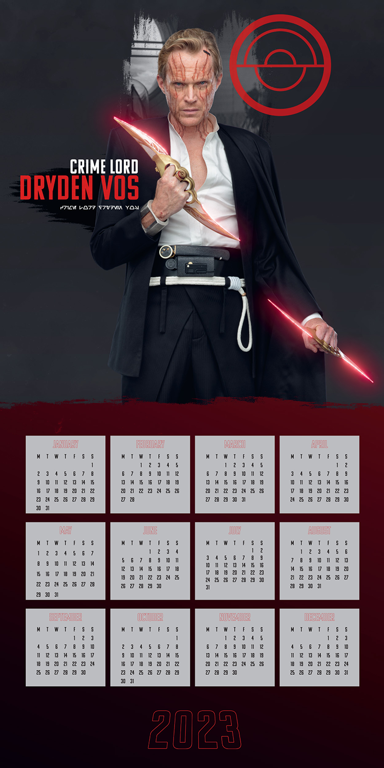 Star Wars Villains - Wandkalender 2023 Wandkalender multicolor