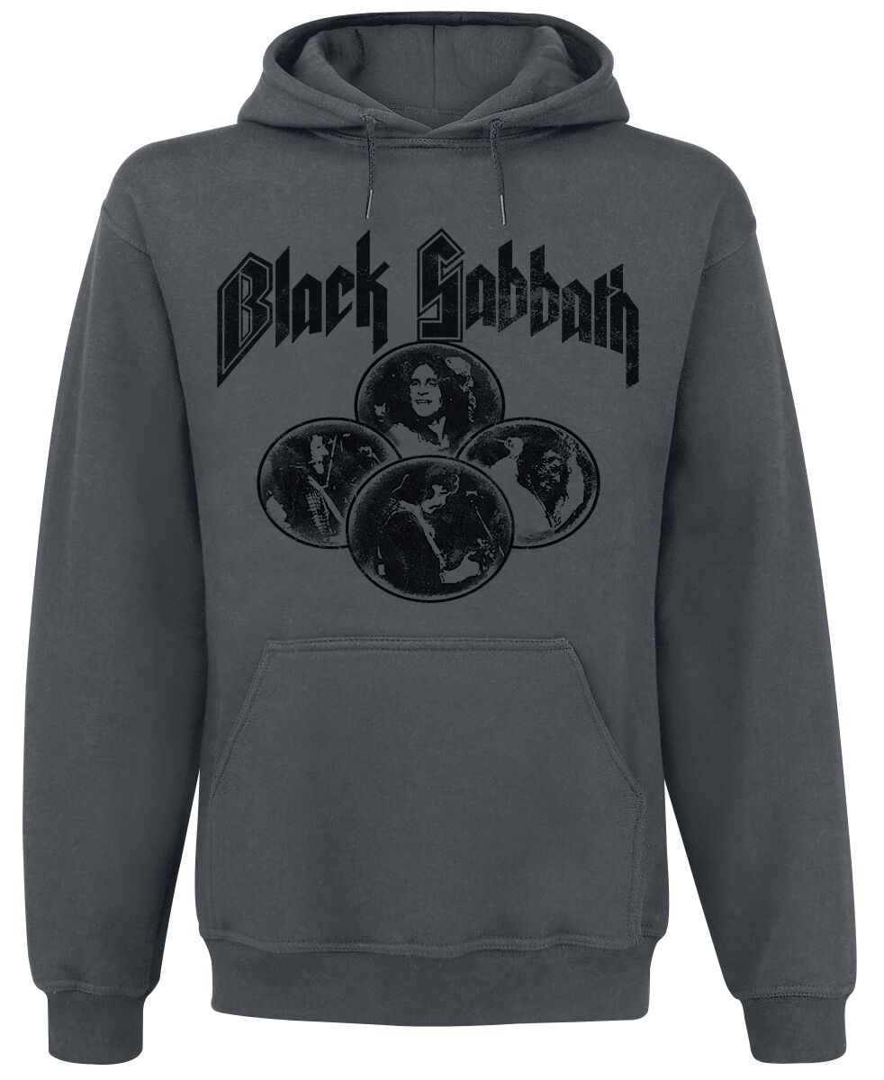 Black Sabbath Multi Portrait Hooded sweater graphite